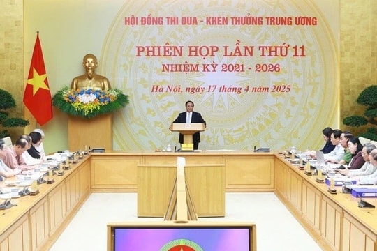 Thủ tướng Phạm Minh Chính chủ trì phiên họp lần thứ 11 Hội đồng Thi đua - Khen thưởng Trung ương