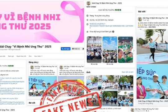 Bệnh viện K cảnh báo lừa đảo trước thông tin giải chạy “Vì bệnh nhi ung thư 2025” 