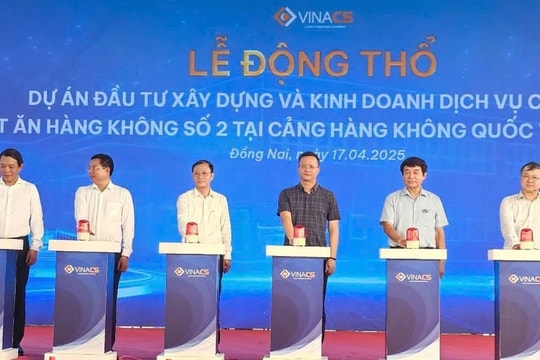 Động thổ hạng mục đầu tiên trong dự án thành phần 4 Cảng Hàng không quốc tế Long Thành