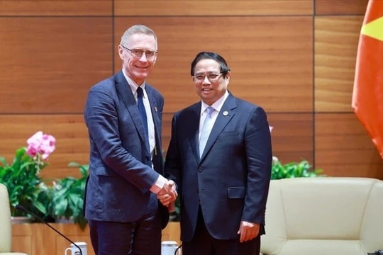 Thủ tướng Phạm Minh Chính tiếp Phó Chủ tịch Quỹ Quốc tế về phát triển nông nghiệp