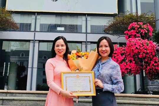 Hà Nội: Cô giáo giành giải Nhất giáo viên dạy giỏi thành phố với cách xây dựng bài giảng theo 5 tiêu chí