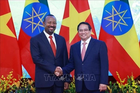 Thủ tướng Ethiopia kết thúc chuyến thăm chính thức Việt Nam