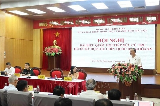 Tổng Bí thư Tô Lâm tiếp xúc cử tri các quận Ba Đình, Hai Bà Trưng và Đống Đa, Hà Nội