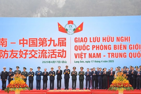 Bộ trưởng Bộ Quốc phòng Phan Văn Giang chủ trì Lễ đón Bộ trưởng Bộ Quốc phòng Trung Quốc Đổng Quân