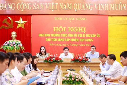Bắc Giang: Tập trung thực hiện sắp xếp, tinh gọn tổ chức bộ máy, đơn vị hành chính