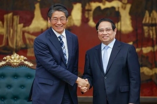 Thủ tướng Phạm Minh Chính tiếp Đại sứ Nhật Bản tại Việt Nam