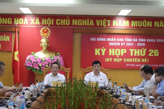 Hà Tĩnh: HĐND tỉnh thông qua 14 nghị quyết quan trọng tại Kỳ họp thứ 26