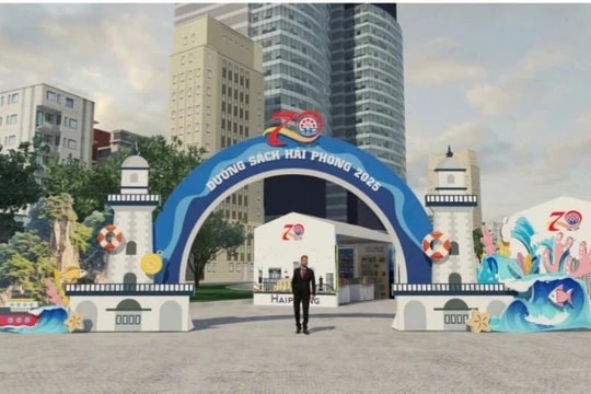 Lần đầu tiên tổ chức Đường sách Hải Phòng