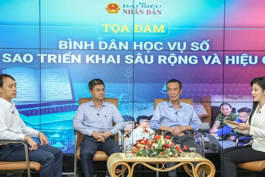 Tọa đàm: "Bình dân học vụ số - làm sao triển khai sâu rộng và hiệu quả? "