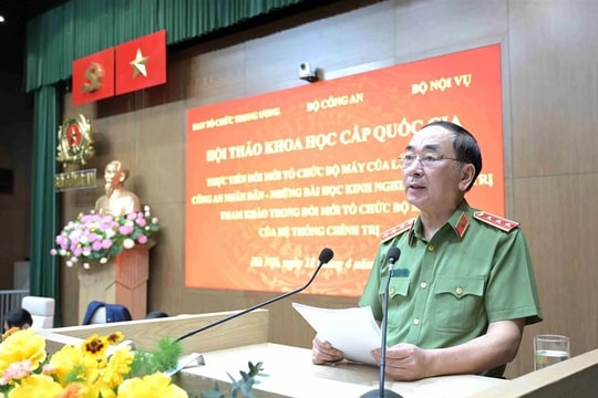 Những bài học kinh nghiệm của lực lượng Công an nhân dân trong đổi mới tổ chức bộ máy