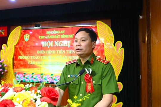 Cục Cảnh sát hình sự vinh danh nhiều gương điển hình tiên tiến trong phong trào thi đua “Vì an ninh Tổ quốc”