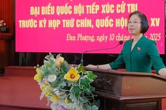 Hà Nội: Cử tri ủng hộ chủ trương sáp nhập, tinh gọn bộ máy của Trung ương