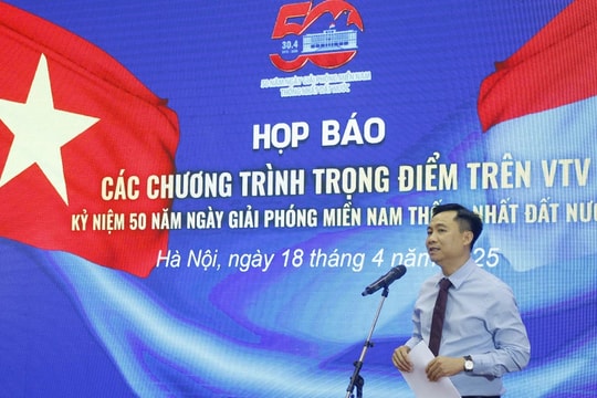 Chuỗi chương trình đặc biệt trên VTV kỷ niệm 50 năm giải phóng miền Nam