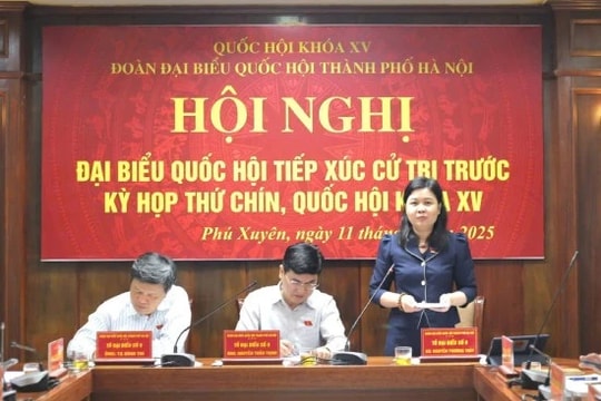 ĐBQH thành phố Hà Nội giải đáp nhiều vấn đề cử tri quan tâm