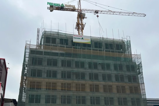 Sau nhiều năm xây dựng dở dang, Khách sạn Hà Thành tại “đất vàng” Kim Mã được đề xuất điều chỉnh từ 9 tầng lên 15 tầng