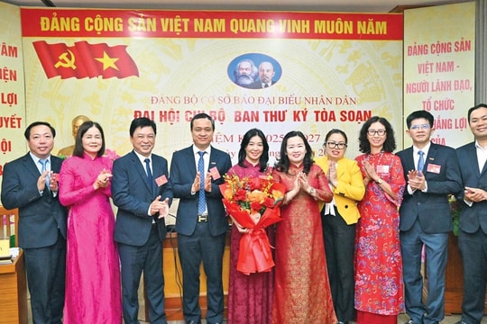Đại hội Chi bộ Ban Thư ký tòa soạn nhiệm kỳ 2025 - 2027