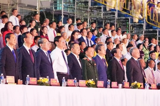 Lễ kỷ niệm 50 năm Ngày Giải phóng tỉnh Bình Thuận