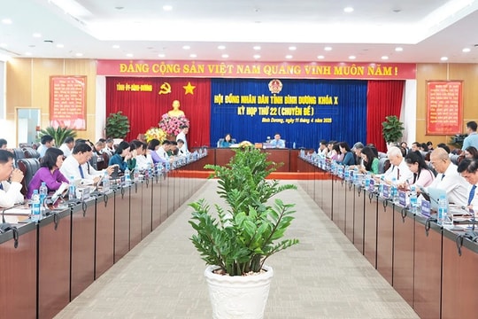 HĐND tỉnh Bình Dương sẽ tổ chức Kỳ họp thứ 23 vào ngày 24.4
