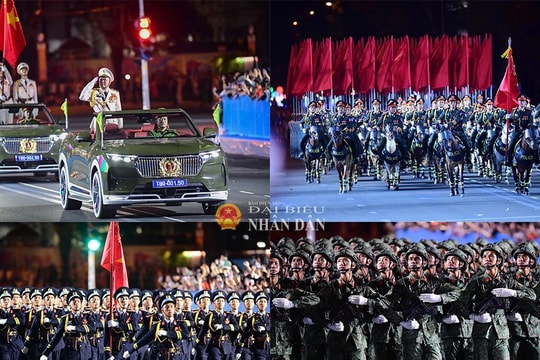 38 khối tham gia hợp luyện diễu binh lần đầu tiên ở TP. Hồ Chí Minh