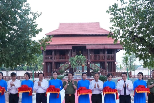 Khánh thành Nhà tưởng niệm Chủ tịch Hồ Chí Minh tại Tây Ninh