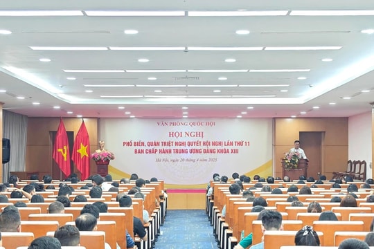 Văn phòng Quốc hội phổ biến, quán triệt Nghị quyết Hội nghị lần thứ 11, Ban Chấp hành Trung ương Đảng khóa XIII