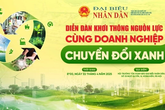Diễn đàn Khơi thông nguồn lực cùng doanh nghiệp chuyển đổi xanh