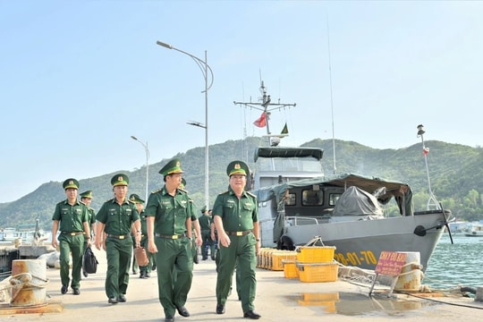 Kiên Giang: Khảo sát tình hình an ninh trật tự tại quần đảo Nam Du