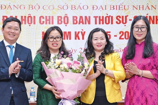 Đại hội Chi bộ Ban Thời sự - Chính trị nhiệm kỳ 2025 - 2027