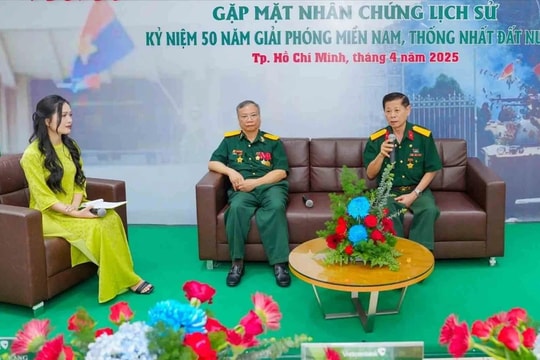 Vietcombank gặp mặt nhân chứng lịch sử