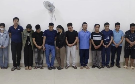 Nghệ An: Triệt phá đường dây đánh bạc xuyên quốc gia, bắt giữ hàng chục đối tượng