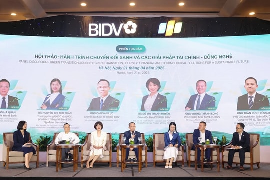 Giải pháp tài chính - công nghệ cho chuyển đổi xanh 