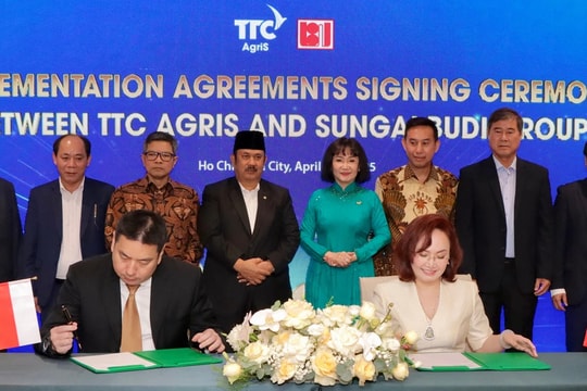 TTC AgriS và Sungai Budi thúc đẩy hợp tác chiến lược Việt Nam - Indonesia, lan tỏa mô hình nông nghiệp tuần hoàn công nghệ cao 