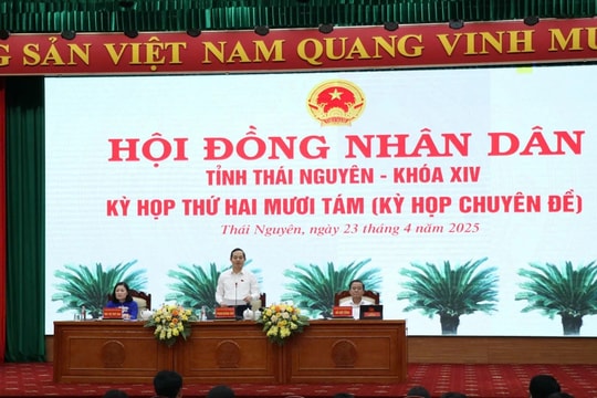 Thông qua nghị quyết về chủ trương sắp xếp, nhập tỉnh Bắc Kạn và tỉnh Thái Nguyên
