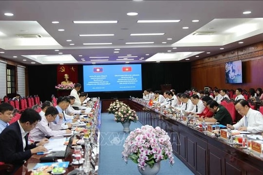 Đoàn công tác Quốc hội Lào thăm, làm việc tại Sơn La