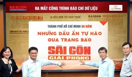 Báo Sài Gòn Giải Phóng ra mắt công trình báo chí dữ liệu đặc biệt