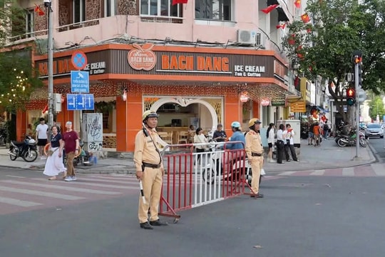 Công an TP. Hồ Chí Minh trực 100% quân số dịp lễ 30.4