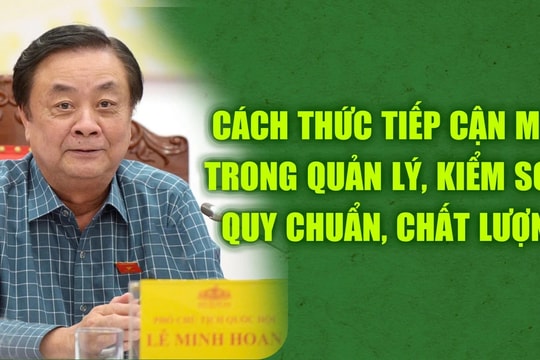 Cách thức tiếp cận mới trong quản lý, kiểm soát quy chuẩn, chất lượng