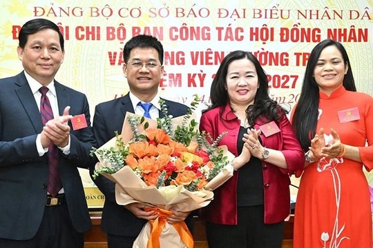 Đại hội Chi bộ Ban Công tác Hội đồng nhân dân và phóng viên thường trú nhiệm kỳ 2025 - 2027