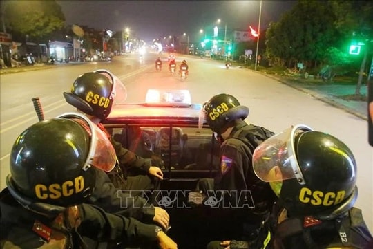 Yêu cầu tăng cường công tác bảo đảm an ninh, trật tự dịp Lễ 30.4 và 1.5