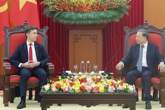 Tổng Bí thư Tô Lâm tiếp Đại sứ Liên minh châu Âu tại Việt Nam