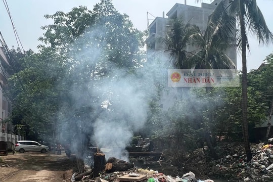 Những "núi rác" bốc mùi quanh dự án đội vốn trăm tỷ "đắp chiếu" nhiều năm ở Hà Nội 