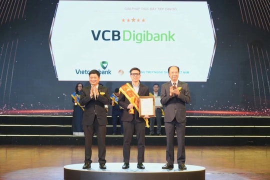 Năm giải pháp số của Vietcombank được vinh danh tại Giải thưởng Sao Khuê 2025 