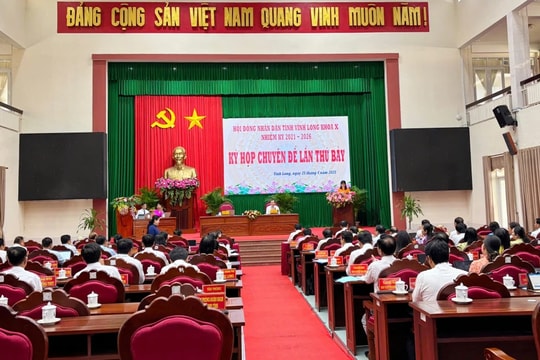 Khai mạc Kỳ họp chuyên đề lần thứ Bảy, HĐND tỉnh Vĩnh Long Khóa X