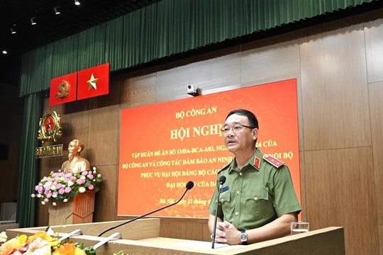 Bảo đảm an ninh chính trị nội bộ phục vụ đại hội đảng bộ các cấp, tiến tới Đại hội XIV của Đảng