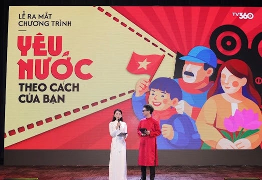 TV 360 phát động chương trình "Yêu nước theo cách của bạn"