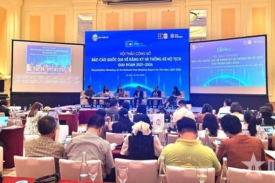 Lần đầu tiên công bố Báo cáo quốc gia về đăng ký và thống kê hộ tịch