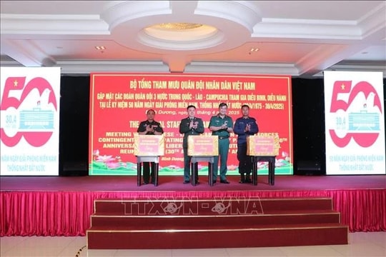 Gặp mặt các đoàn quân đội quốc tế tham gia diễu binh ngày 30.4