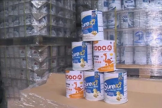 Sữa giả và khoảng trống