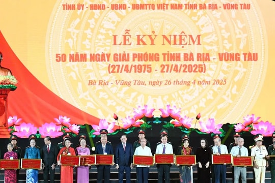 Kỷ niệm 50 năm Ngày Giải phóng tỉnh Bà Rịa - Vũng Tàu: Vững bước vươn ra biển lớn