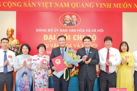 Đại hội Chi bộ Vụ Văn hóa và Xã hội nhiệm kỳ 2025 - 2027